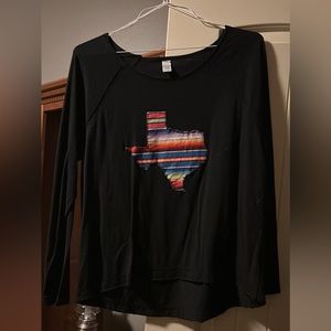 Serape Texas thin long sleeve